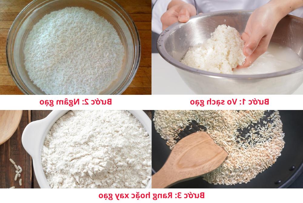 Các bước sơ chế gạo đơn giản để nấu cháo móng giò